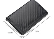 pop-up leather card holder, view 5 - MRSLM