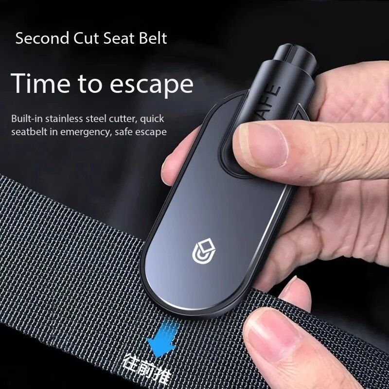 car window breaker safety hammer, view 7 - MRSLM