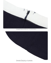 women's cropped color block long sleeve top, view 8 - MRSLM