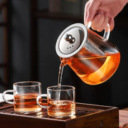 glass kungfu teapot, view 4 - MRSLM
