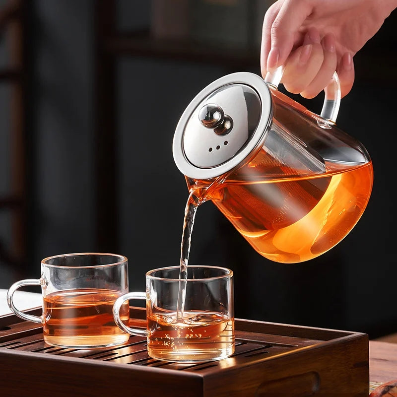 glass kungfu teapot, view 4 - MRSLM