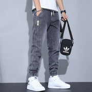 men's ankle-tied harem jeans, view 8 - MRSLM