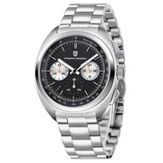 men's panda dial chronograph watch, view 2 - MRSLM
