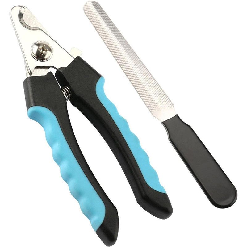 stainless steel pet nail clippers, view 2 - MRSLM