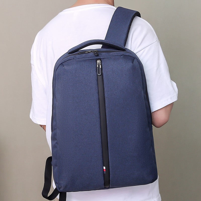 men's business computer backpack, view 2 - MRSLM