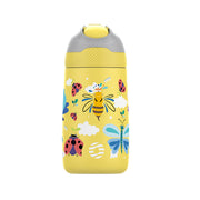 children's insulated water bottle with straw, view 4 - MRSLM