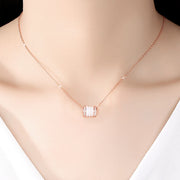 ferris wheel silver necklace - MRSLM