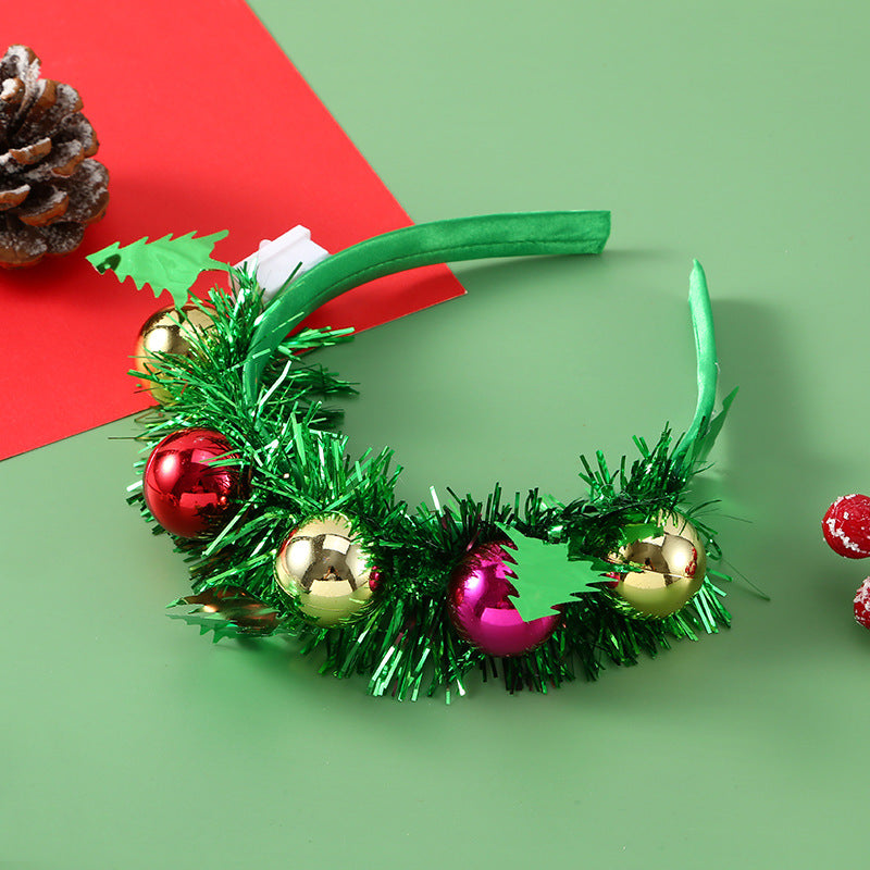 Christmas light-up headband, view 12 - MRSLM