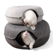 Donut cat bed for 2 cats, view 6 - MRSLM