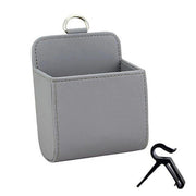 leather car air vent organizer, view 4 - MRSLM