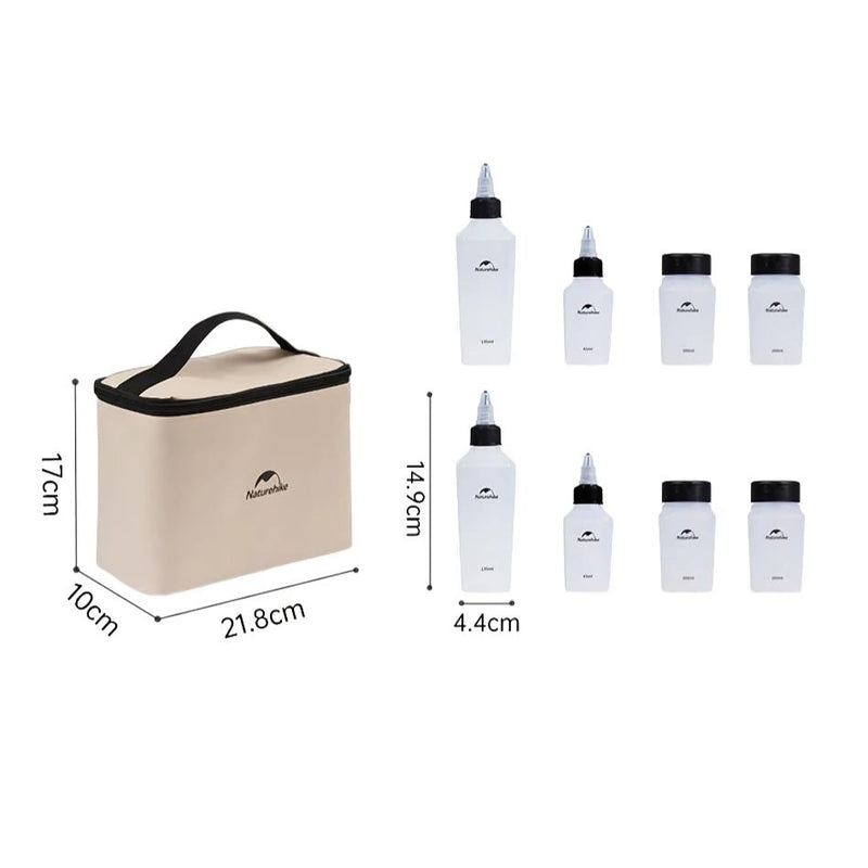 portable camping seasoning jar set, view 18 - MRSLM