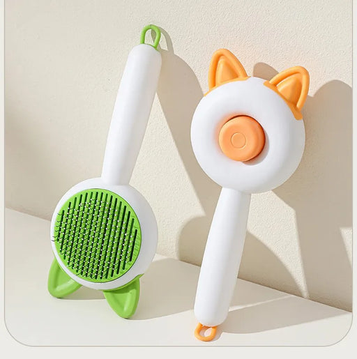 self-cleaning dog brush - MRSLM