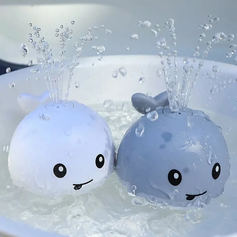 baby light up whale bath toy, view 7 - MRSLM