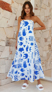 tube top swing dress, view 5 - MRSLM
