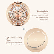 women's stainless steel quartz watch, view 7 - MRSLM