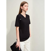 v-neck t-shirt, view 8 - MRSLM