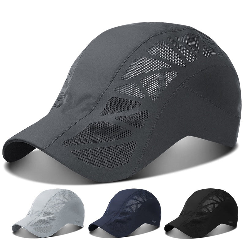 breathable mesh summer beret cap, view 11 - MRSLM