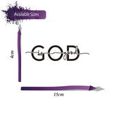 Christian faith vinyl car decal, view 4 - MRSLM