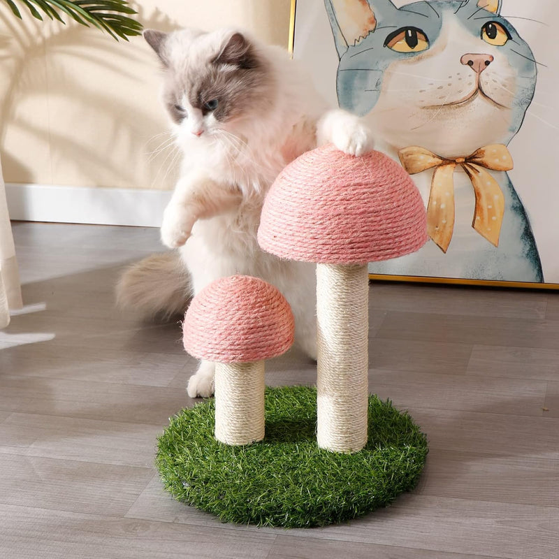 mushroom cat climbing frame, view 7 - MRSLM