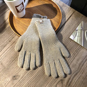 winter knitted wool gloves, view 9 - MRSLM