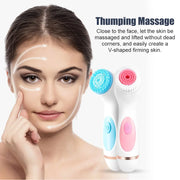 3-in-1 ultrasonic facial cleansing brush, view 7 - MRSLM