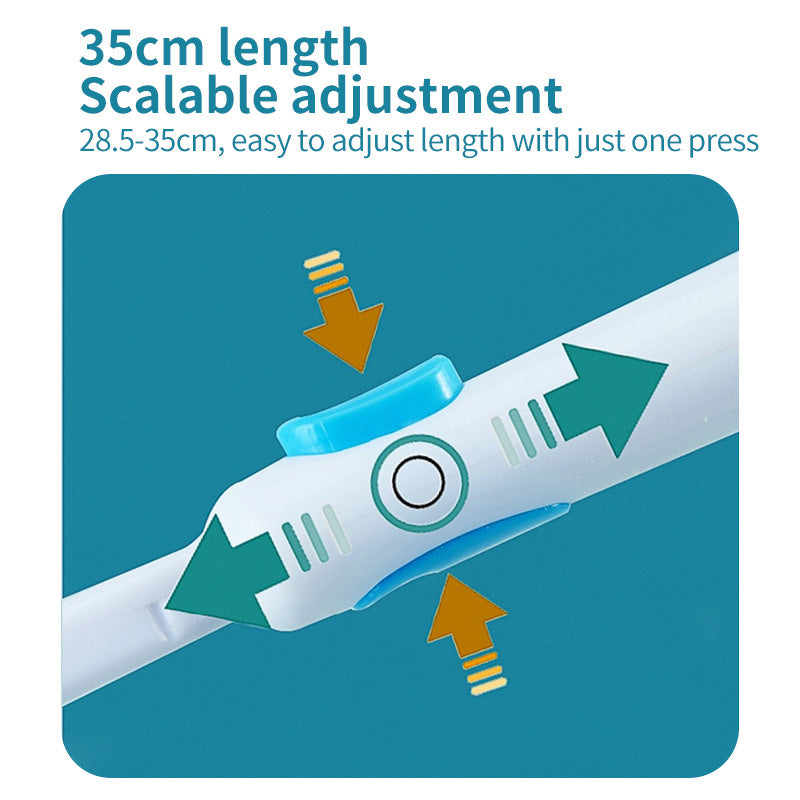 extendable aquarium algae brush, view 7 - MRSLM