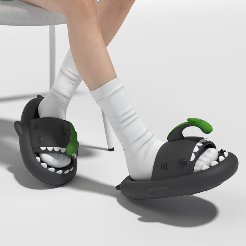 Men's Anti-skid Lantern Fish Home Slippers