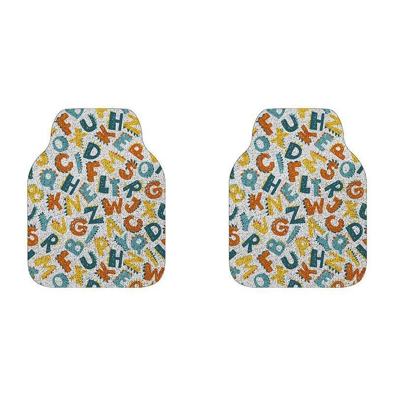 cartoon pattern waterproof car floor mats, view 17 - MRSLM