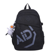 small nylon casual backpack, view 2 - MRSLM