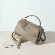 cowhide leather shoulder bag, view 7 - MRSLM