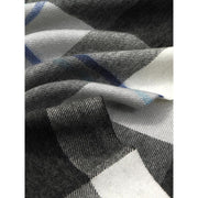 elegant plaid wool shawl, view 11 - MRSLM