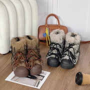 women's platform snow boots - MRSLM