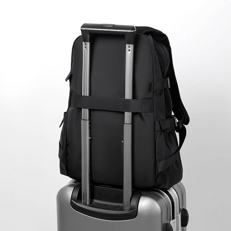 casual waterproof travel computer backpack, view 5 - MRSLM