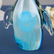 handmade glass penguin sculpture, view 6 - MRSLM