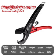 SK5 ratchet pipe cutter, view 2 - MRSLM