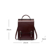 leather backpack, view 13 - MRSLM