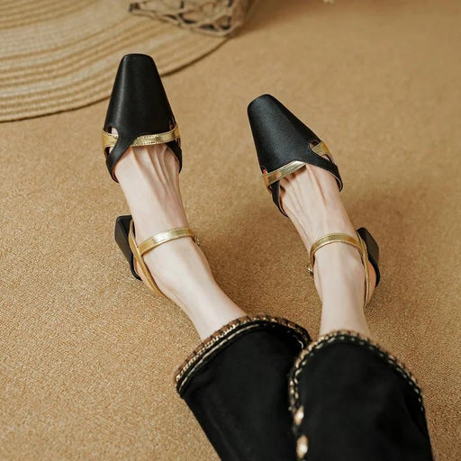 square heel ankle strap sandals - MRSLM