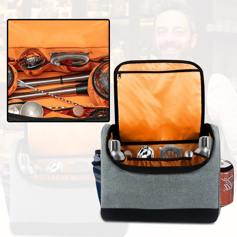Bar tool polyester storage bag, view 3 - MRSLM