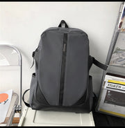 Simple solid color backpack, view 5 - MRSLM