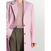 long sleeve single-breasted blazer trench, view 4 - MRSLM