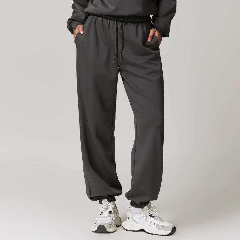 high waisted loose fit sweatpants, view 4 - MRSLM
