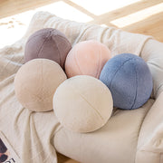 furry ball plush pillow, view 12 - MRSLM