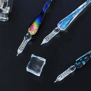 Rainbow crystal glass dip pen watercolor set - MRSLM