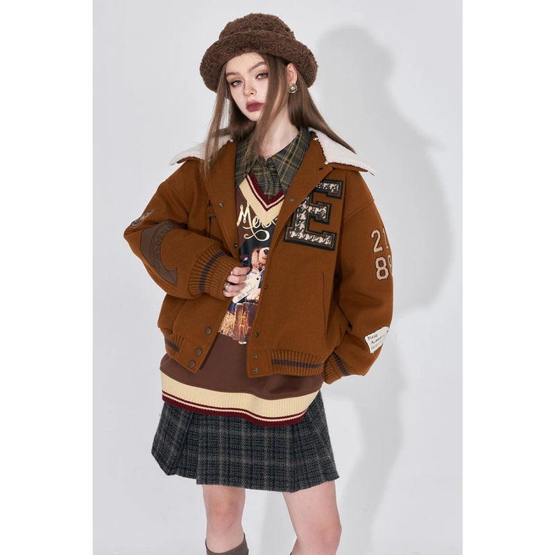 kawaii spliced hoodie for women, view 7 - MRSLM