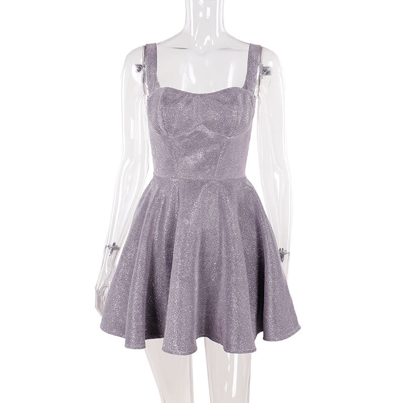 bow backless dress, view 6 - MRSLM