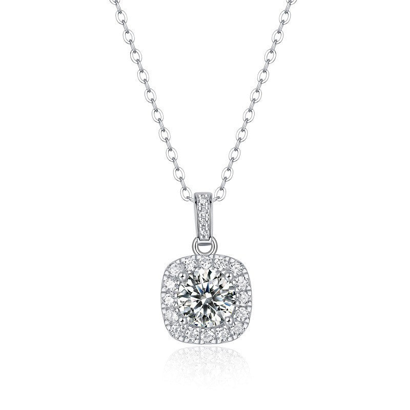 women's mosang stone candy necklace, view 7 - MRSLM