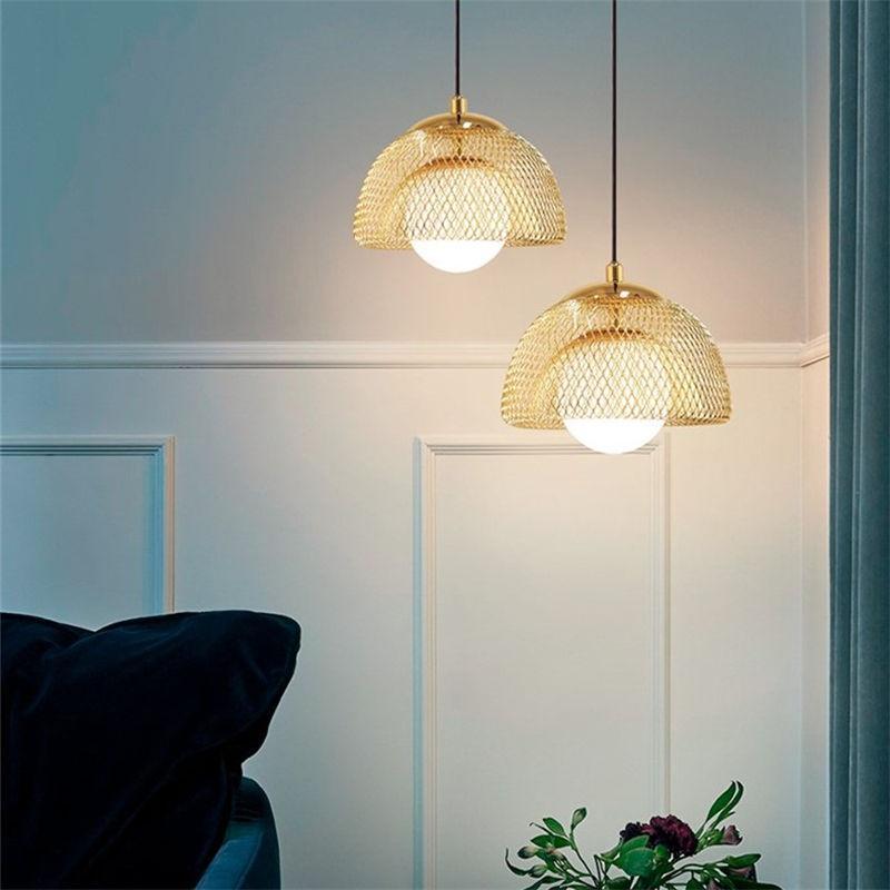modern nordic iron led pendant light - MRSLM