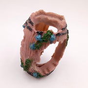 aquarium resin barrel cave ornament, view 7 - MRSLM