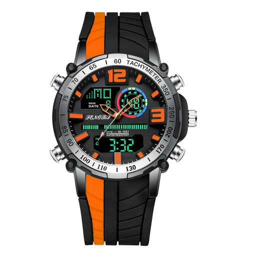 men's dual display sports watch, view 5 - MRSLM