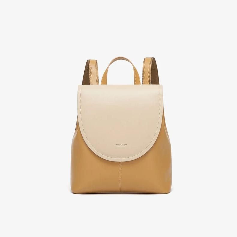 retro leather backpack - MRSLM